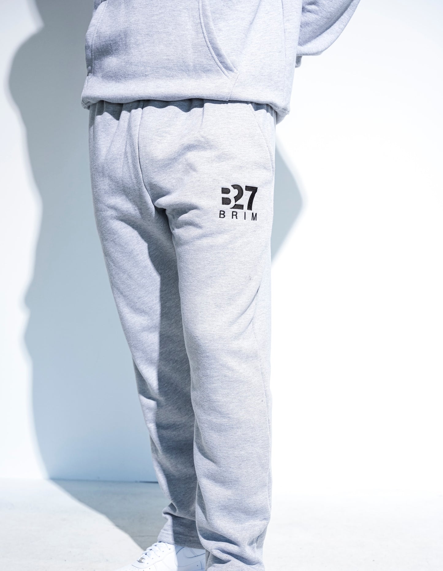 B27 Straight leg pants -  Gray