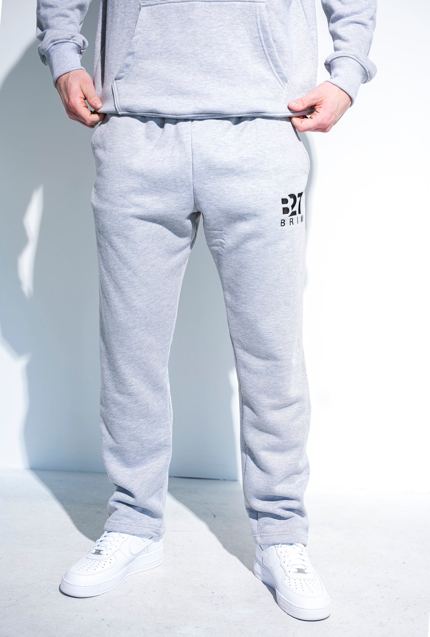 B27 Straight leg pants -  Gray