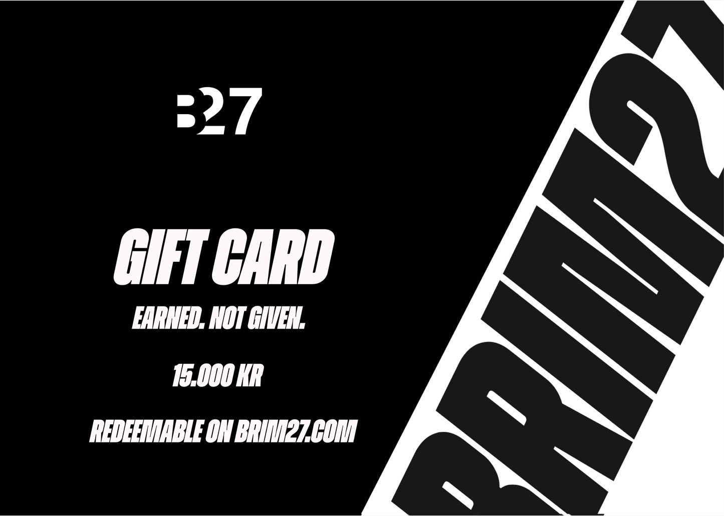 B27 Gift card